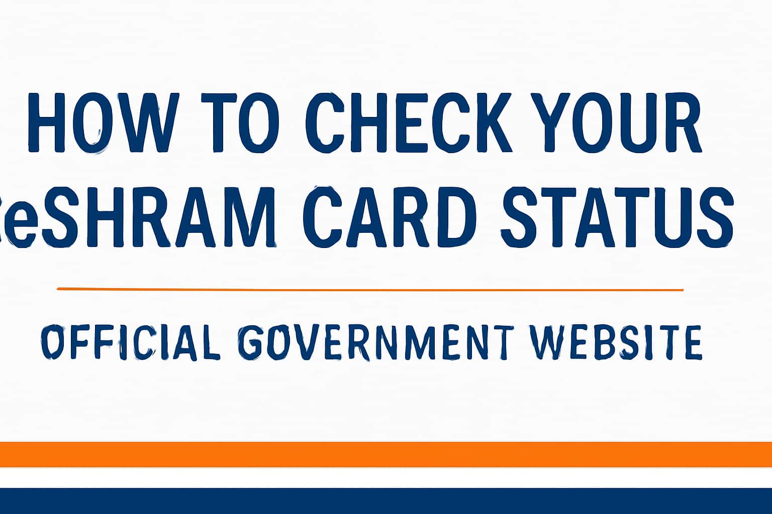 How to Check Your eShram Card Status